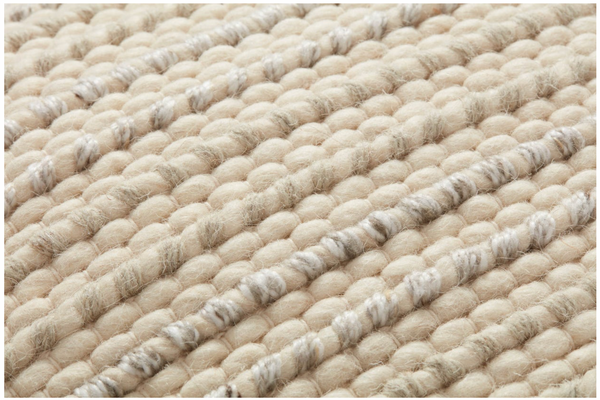 Ped0021 Beige / Silver, 18" x 18"