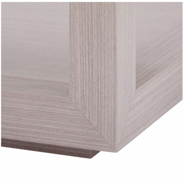 Gavin Large Square Coffee Table - Taupe Gray, 42"W x 42"D x 16.5"H