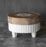 Moroccan II Carved Side Table - Ducco
