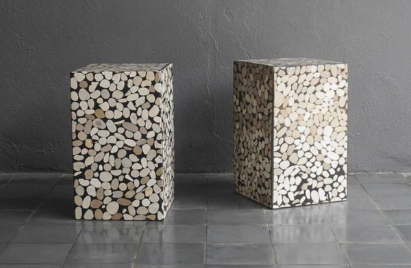 Tigan Terazzo Side Table