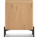 Eaton Filing Cabinet in Light Oak Resin, 20"W x 20"D x 25"H