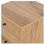 Eaton Filing Cabinet in Light Oak Resin, 20"W x 20"D x 25"H