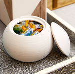 Fillmore Bathroom Cotton Jar