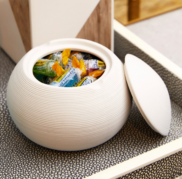 Fillmore Bathroom Cotton Jar