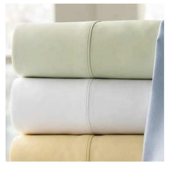 Letto Basics: Sateen Egypt Duvet Cover & Sheets, King, Queen & Twin, White