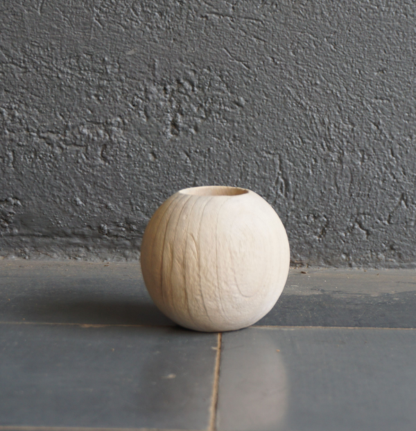 Weathered Teak Vase, 3 Sizes
