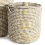 Rivergrass Hamper Baskets With Lids, 2 Sizes