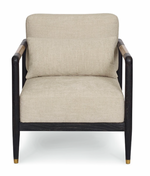 Carson Occasional Chair in Mink Finish