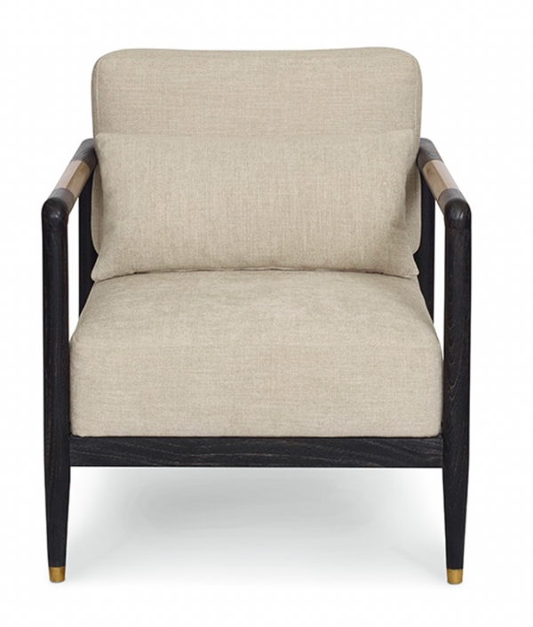 Carson Occasional Chair in Mink Finish