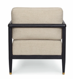 Carson Occasional Chair in Mink Finish