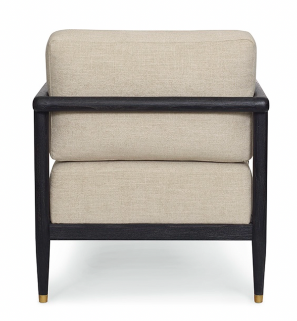 Carson Occasional Chair in Mink Finish