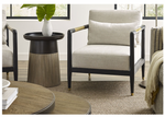 Carson Occasional Chair in Mink Finish