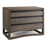 Dalton Nightstand in Antiqued Bronze Finish