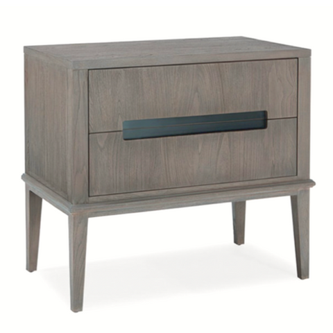 Palmer Mid-Century Modern Driftwood Nightstand