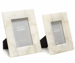 White Quartz Photo Frame, 2 Sizes