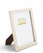 Triangle Brass Inlay Photo Frame, 3 Sizes