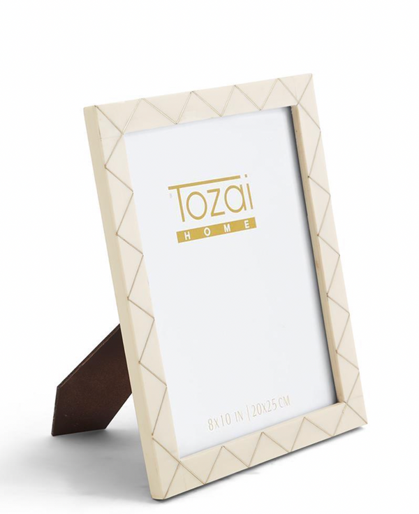 Triangle Brass Inlay Photo Frame, 3 Sizes