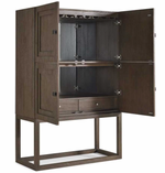 Jasper Bar Cabinet, Nutmeg