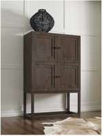 Jasper Bar Cabinet, Nutmeg