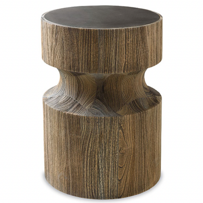 Laguna Side Table, Bronze Finish