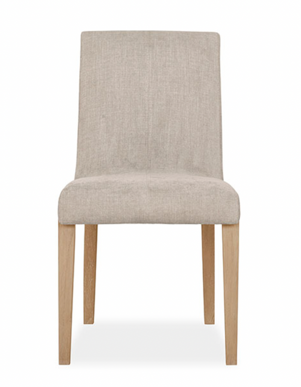 Cavallini Dining Chair, Beach Finish w/Performance Fabric