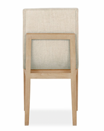 Cavallini Dining Chair, Beach Finish w/Performance Fabric