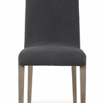 Cavallini Dining Chair, Driftwood w/Coal Performance Fabric