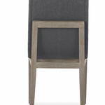 Cavallini Dining Chair, Driftwood w/Coal Performance Fabric