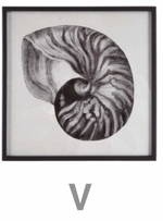Sea Living Framed Prints - 8 Styles, 12" x 12"