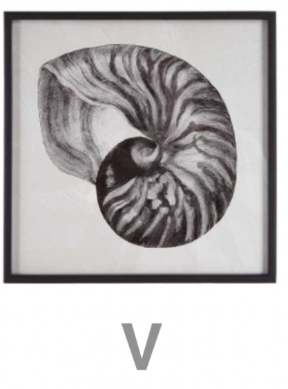 Sea Living Framed Prints - 8 Styles, 12" x 12"