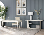 Blanc Upholstered Back Side Chair