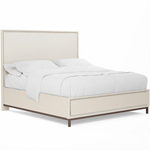 Blanc Panel Bed, King & Queen