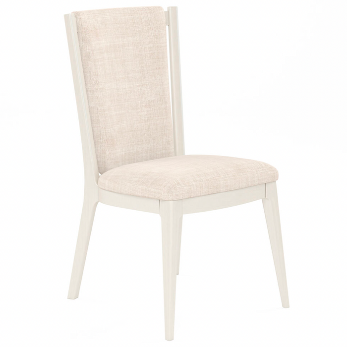 Blanc Upholstered Back Side Chair