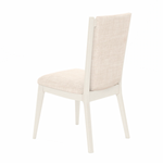 Blanc Upholstered Back Side Chair