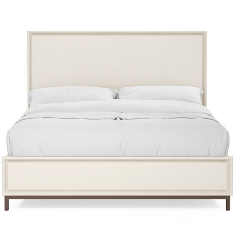 Blanc Panel Bed, King & Queen