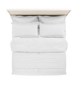 Blanc Panel Bed, King & Queen