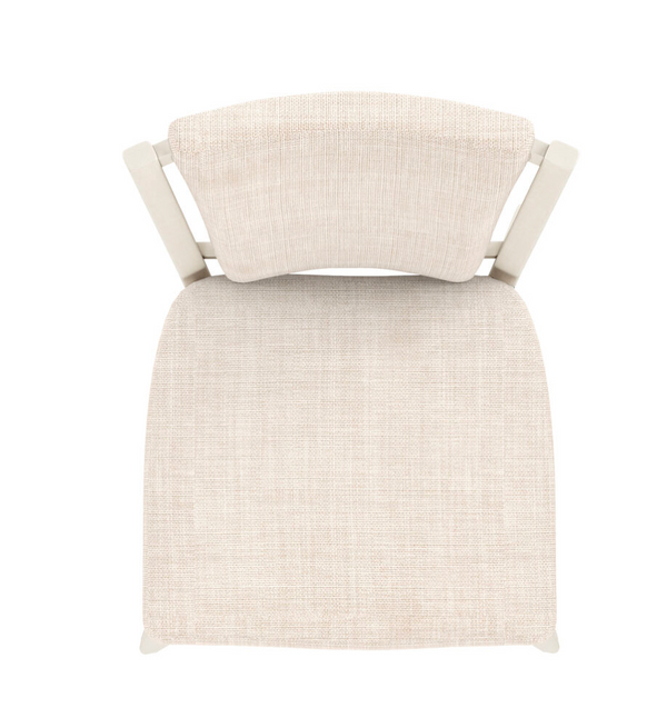 Blanc Upholstered Back Side Chair
