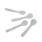 Seashell Spoons, Set of 4 in 3 Sizes