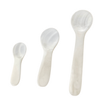 Seashell Spoons, Set of 4 in 3 Sizes