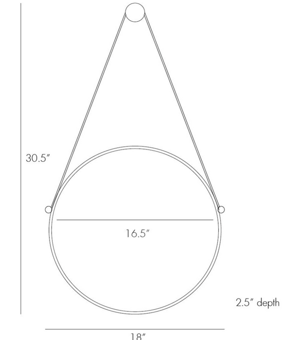 Expedition Mirror, 30.5"