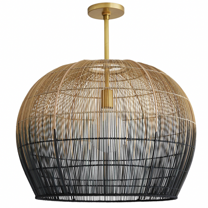 Swami Pendant, 23.5"H x 22"D