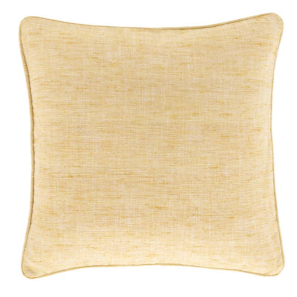 Greylock Indoor / Outdoor Decorative Pillow - Soft Yellow, 22" x 22"