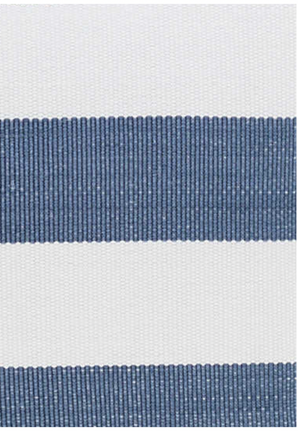Catamaran Indoor / Outdoor Decorative Pillow - Denim Stripe, 21" x 21"