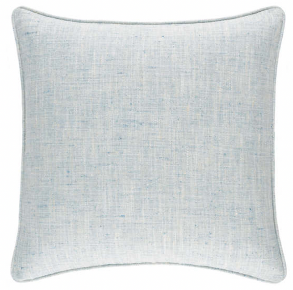 Greylock Indoor / Outdoor Decorative Pillow - Soft Blue, 22" x 22"