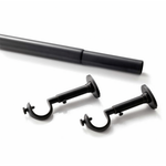 Stockbridge Curtain Rod - Oil-Rubbed Bronze, 3 Sizes