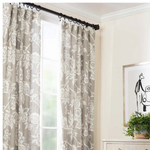 Stockbridge Curtain Rod - Oil-Rubbed Bronze, 3 Sizes