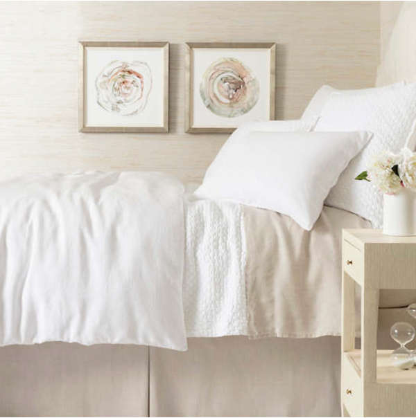 Lush Linen Collection, White