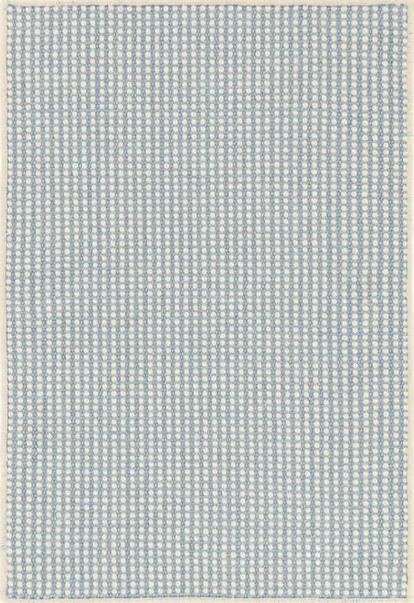 Pixel Woven Sisal / Wool Rug, Sky