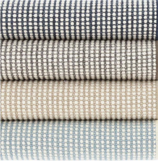 Pixel Woven Sisal / Wool Rug, Sky