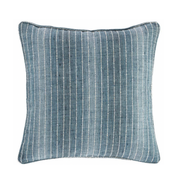 Phoenix Indoor / Outdoor Decorative Pillow - Indigo, 20" x 20"